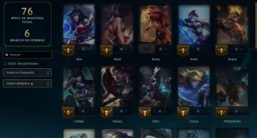 Lol Ferro, 7 Skins, 1 Mítica, 2 Lendárias, Upada na Mão