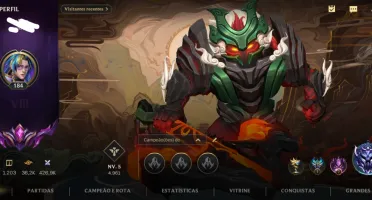 Conta Wild rift varias skins
