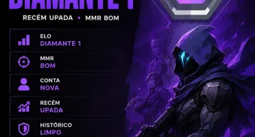 Conta valorant Diamante NOVA com MMR BOM - Sem Skins