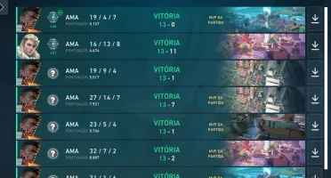 Conta valorant Diamante NOVA com MMR BOM - Sem Skins