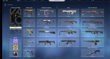 CONTA VALORANT DO BETA COM VÁRIAS SKINS TOP + 123 SKINS LOL