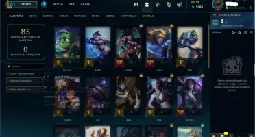 CONTA DE LOL DIAMANTE