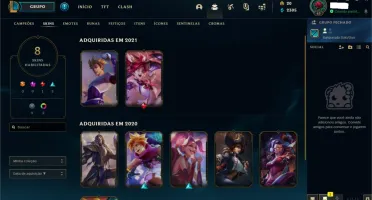 CONTA DE LOL DIAMANTE