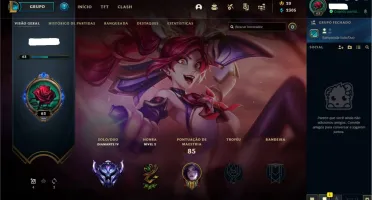 CONTA DE LOL DIAMANTE