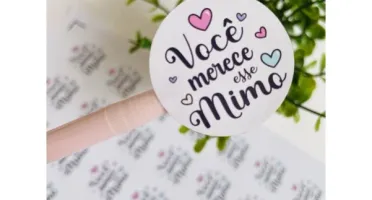 Adesivos Você Merece Esse Mimo