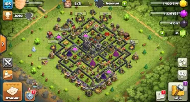 CONTA CLASH OF CLANS CV9 + CLASH ROYALE 6 LENDÁRIAS