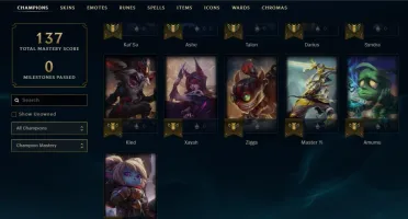 Conta lol Gold 4 84% winrate mmr alto