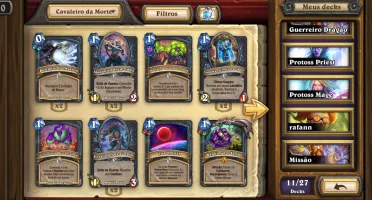 Conta Hearthstone Top, Decks Meta 100+ lendarias