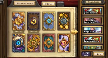 Conta Hearthstone Top, Decks Meta 100+ lendarias
