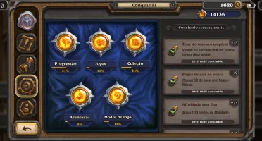 Conta Hearthstone Top, Decks Meta 100+ lendarias