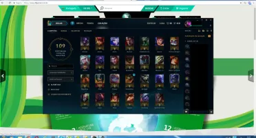 CONTA LEAGUE OF LEGENDS GOLD V