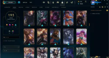 Conta Lol Skins Ultimate E Miticas, SEM RANK, 305 Em