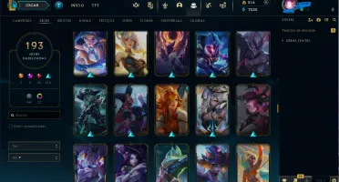 Conta Lol Skins Ultimate E Miticas, SEM RANK, 305 Em