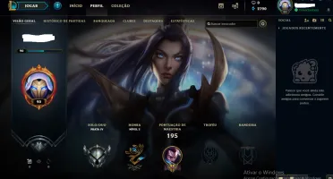 CONTA TOP COM 66 CHAMPS E 24 SKINS TOP, BARATISSIMA.