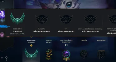 Conta Platina 1 LOL
