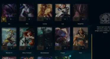 Conta Platina 1 LOL
