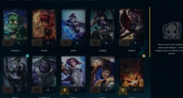 Conta Platina 1 LOL