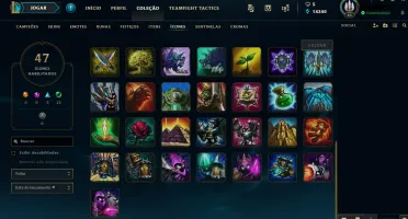 Conta de lol platina 3 67 champs