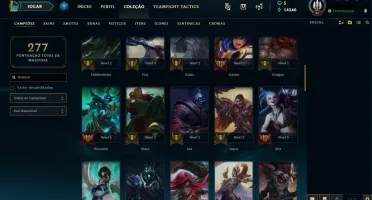 Conta de lol platina 3 67 champs
