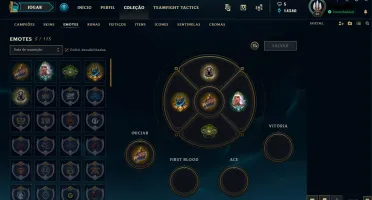 Conta de lol platina 3 67 champs