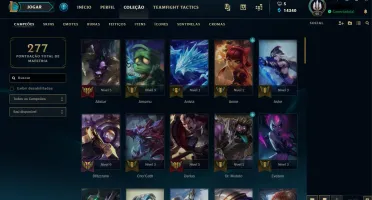 Conta de lol platina 3 67 champs