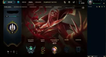 Conta de lol platina 3 67 champs