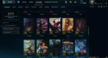 Conta de lol platina 3 67 champs