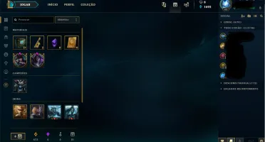 Conta borda gold 97 champ + 111skins+100icones+ 5 skins gold