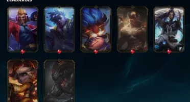 Conta LOL 77 skins nv 295