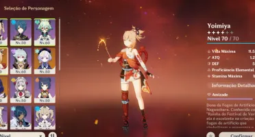 Ar41 Yoi + Raiden + Qiqi nenhuma resina frag usada