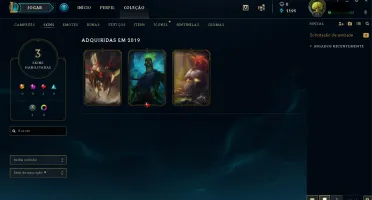 Conta League of Legends Unranked nivel 32
