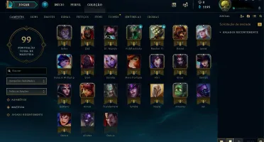 Conta League of Legends Unranked nivel 32