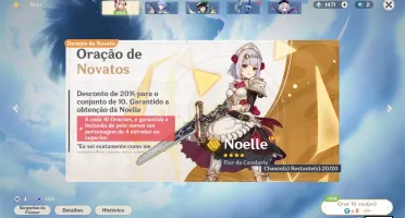 GENSHIN IMPACT Vários 5 estrelas e XIAO + LANÇA DE JADE