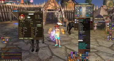 Mago set g17 + arma gow Perfect World Lug