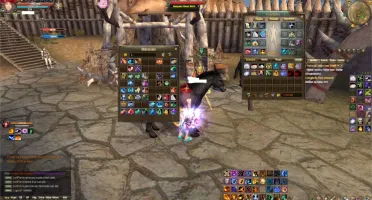 Mago set g17 + arma gow Perfect World Lug