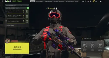 Conta COD MWII / Warzone Camuflagem Órion + Pacote L.A Thiev