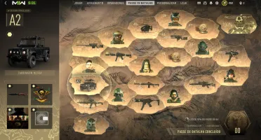 Conta COD MWII / Warzone Camuflagem Órion + Pacote L.A Thiev
