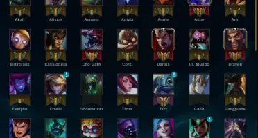 Gold IV - 73 Champions, 13 Skins e 3pgs de runa.