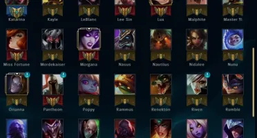Gold IV - 73 Champions, 13 Skins e 3pgs de runa.