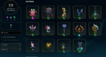 Conta League of Legends Lv 618 - 1kk maestria Akali + skins
