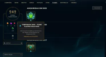 Vendo conta LoL 248 Skins, TODOS Campeões