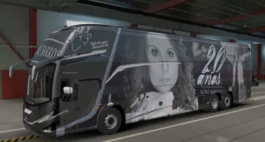 skin plotagem cantor pablo g8 dd modshop ets2 1.53