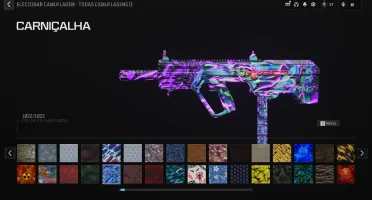 UNLOCK ALL WARZONE 3.0| ESCOLHA SUA CAMUFLAGEM | ARMAS META