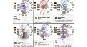 CONTA GENSHIN AR57⭐12 LENDÁRIOS⭐6 ARMAS 5⭐USERNAME LIVRE✅