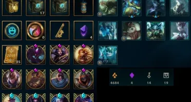 Conta LOL Platina, criada em 2011 com todos os champions