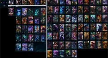 Conta LOL Platina, criada em 2011 com todos os champions