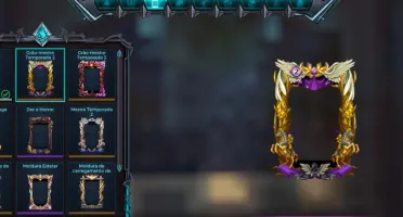Venda de conta com titulo e bordas de GM, level 700+