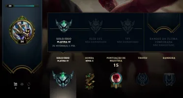 Conta platina league of legends