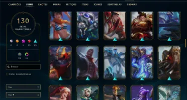Prata 3 com 130 Champs e 130 Skins