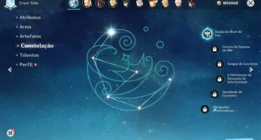 Genshin impact - ⭐9 peronagens 5 estrelas + 3 armas⭐